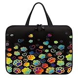 Ajustement: Taille du modèle: 10'':29x23.5cm(11.4x9.2 inch), 12'':35x26.5cm(13.7x10.4 inch), 13'':37x27cm(14.5x10.6 inch), 15'':39.5x29.5cm(15.5x11.6 inch), 17'':41.5x33cm(16.3x12.9 inch), Pour tous les modèles d'ordinateurs portables.