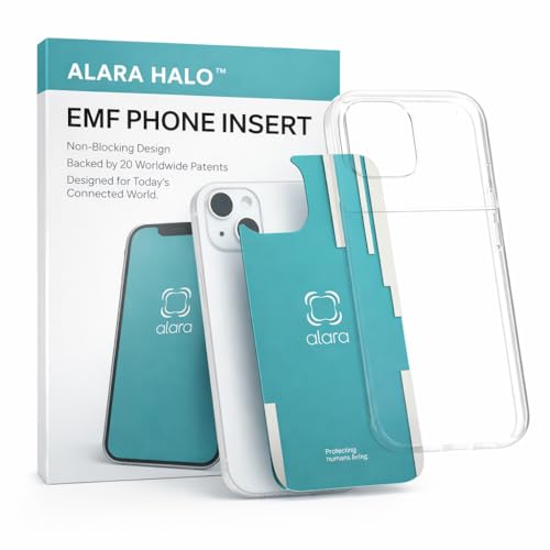 ALARA EMF Phone Insert for iPhone 14 – Advanced 5G-Compatible Technology – Designed for Everyday Protection – USA Developed Cell Phone Case Insert with 20 Worldwide Patents