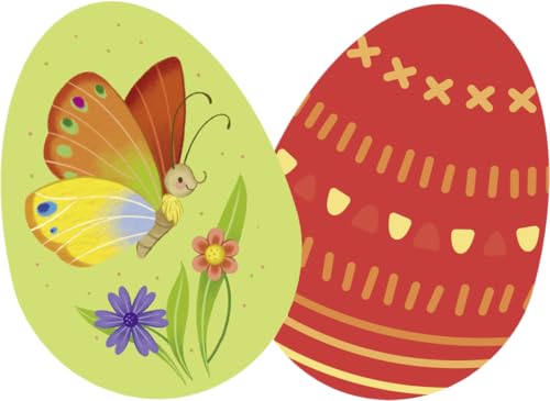 Was für eine Eierei!: Mein Oster-Memo mit 40 Karten | Memo-Spiel in Eierform | Spielspaß für die ganze Familie und ideal als Ostergeschenk ab 4 Jahren (Geschenke fürs Osternest)