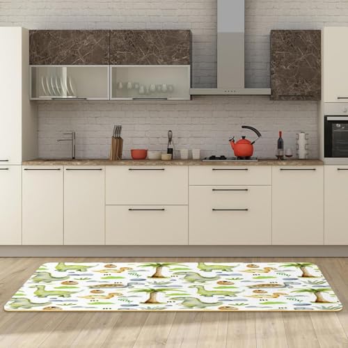 Tapis de cuisine antidérapant lavable pour sol sec et sécurisé - 3