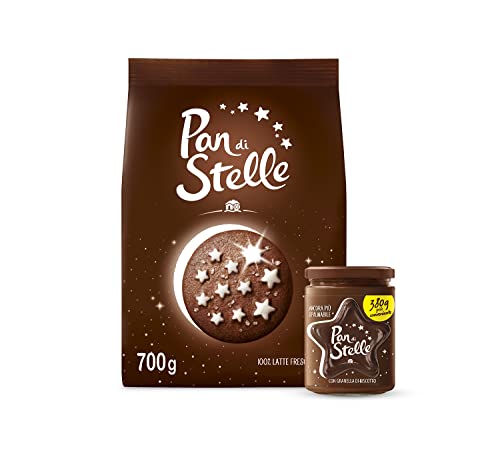 Pan di Stelle Biscotti Frollini con Cacao + Pan di Stelle Crema Spalmabile di Cacao