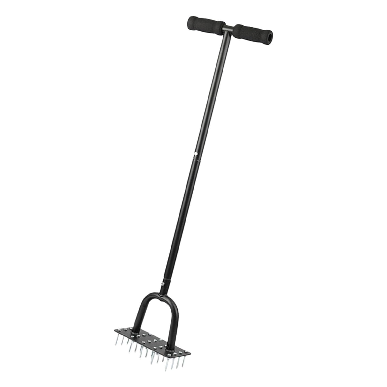 Zbiianxer Robust 20 Point Landscape Aerator Tool For Quick Soil Loosening And Supporting Vegetation In Gardens Manual Grass Aerator