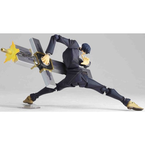 Revoltech Yamaguchi No.092 Trigun Nicholas D. Wolfwood miniatura 3