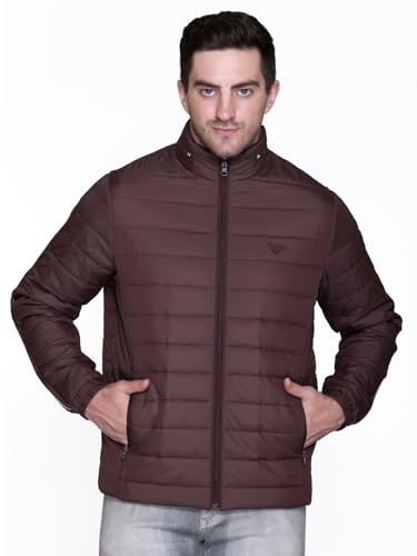 Image of RARE TIMES Men Puffer Jacket | Padded Jacket | Quilted Jacket | Trendy Winter Full Sleeve with Zipper Pocket Jacket (Pack of 1)