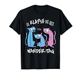 Die Klapse Hat Heut Wandertag | Wandern JGA Katze T-Shirt