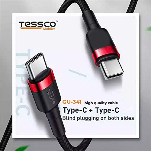 Image of 3 idea Imagine Create Print Tessco GU-341 1.5 M PD2.0 Type C to Type C cable C-Type