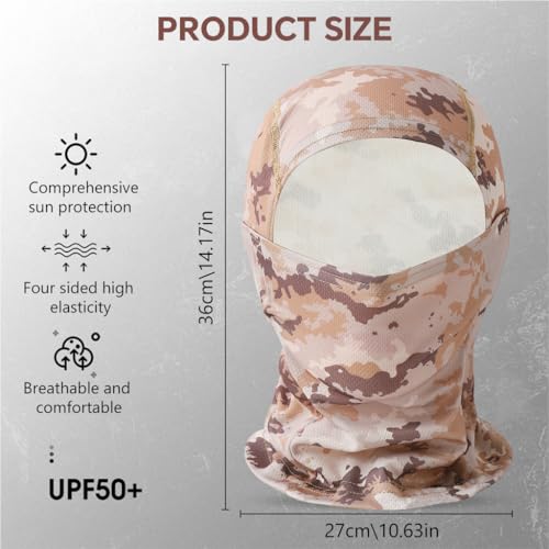 Image of Optifit Balaclava for Men Women, Breathable Print Bandana for Dust Protection & UV Portection Multipurpose All Cover Hat Quick Quick Dry Headband for Riding Cycling Skiing Outdoor Activities
