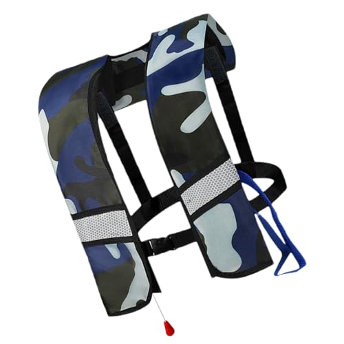 Chaleco salvavidas para adultos, chaleco de natación inflable para barco, ayuda a la flotabilidad para mujeres y hombres, ayuda a garantizar la seguridad de los deportes acuáticos para recreación
