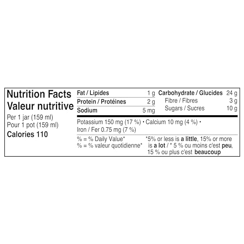Gerber Mealtime Apple Cinnamon Oatmeal Purée, for Babies and Toddlers 8 Months & Up, Real Fruit, No Added Sugar, Non-GMO, Resealable & Recyclable 159mL Glass Jar - Image 3