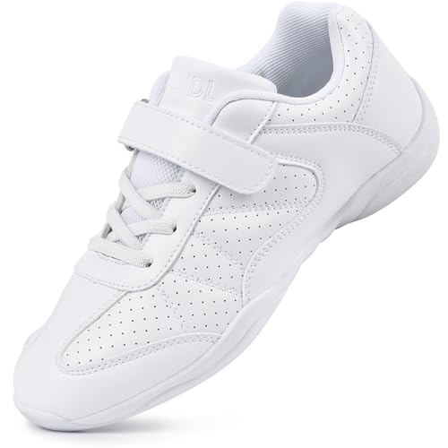 Image of CADIDL Cheer Shoes Women White Cheerleading Dance Shoes