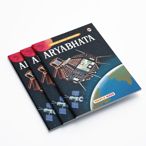Image of Story Books for Kids - Indian Space Mission (Set of 5 Books) (Illustrated) - Gaganyaan, Aryabhata, Chandrayaan, Mangalyaan, Bhaskara - Space Knowledge ... Knowledge Encyclopedia For Children
