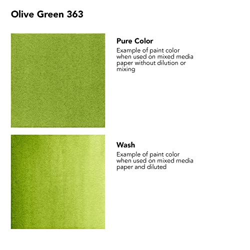 Image of Daler-Rowney FW Acrylic Ink Bottle (29.5ml, Olive Green-363)
