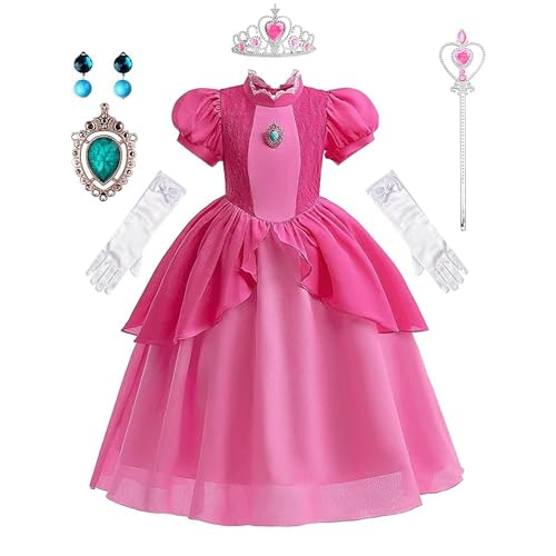 WYB Girl Costume Dress Kid Cosplay Dress Up for 3-9 Years Girls Kids Outfits (5-6Y)