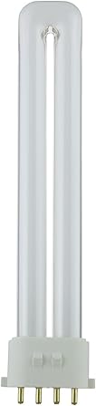 OML 7W CFL Bulb, 1U-4 Pin Type, G27 Base, 2700K Warm White, Energy-Efficient Indoor Lighting Fixture, Ideal for Homes & Offices, Long-Lasting Performance (Pack of 2)