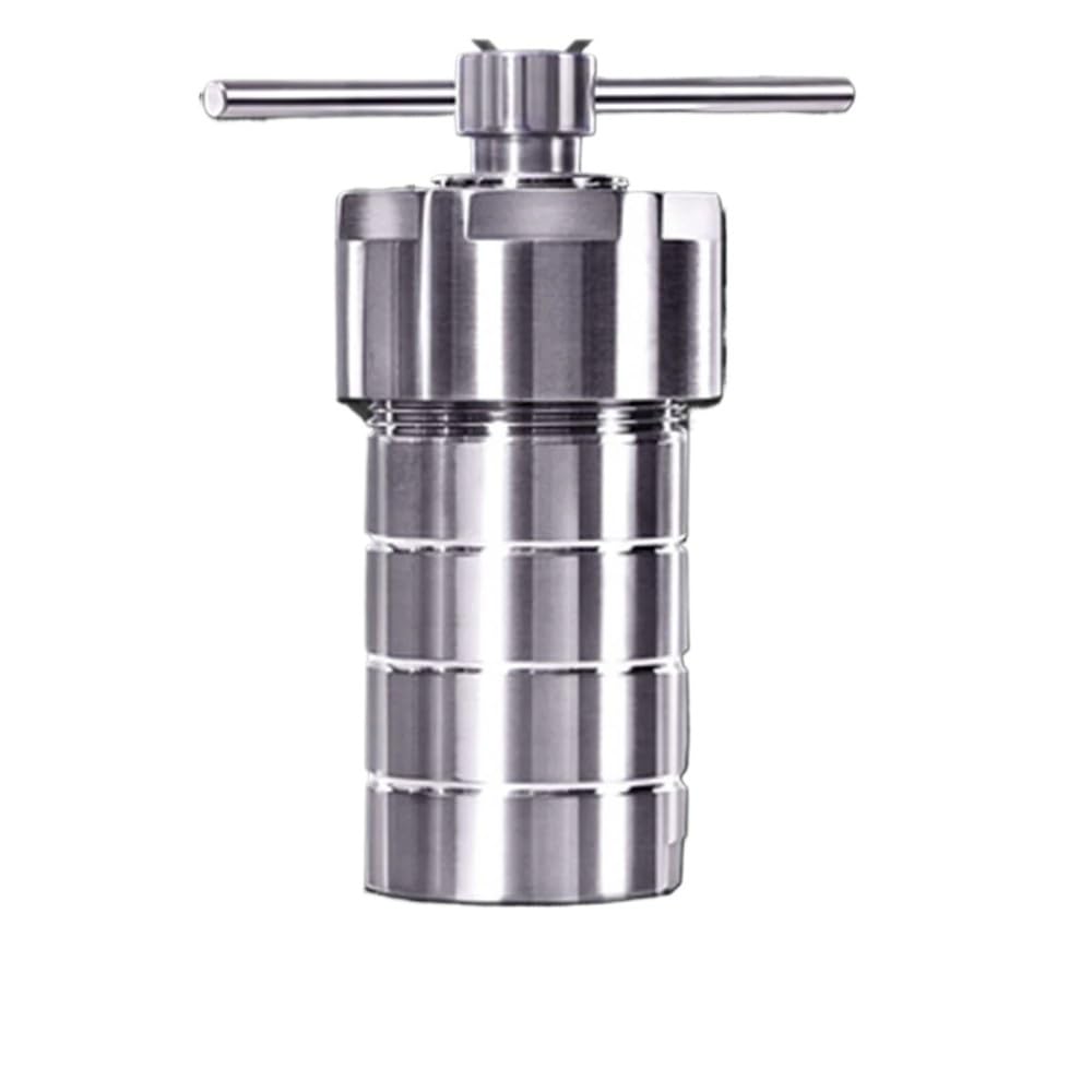 JVDDI Hydrothermal Synthesis Reactor, 150ml PPL Hydrothermal Synthesis Reactor Stainless Steel Autoclave