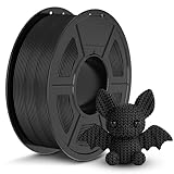 JAYO PLA 3D Printer Filament Black, PLA Filament 1.75mm, 1.1KG Spool, Dimensional Accuracy +/- 0.02mm, Fit Most FDM Printer