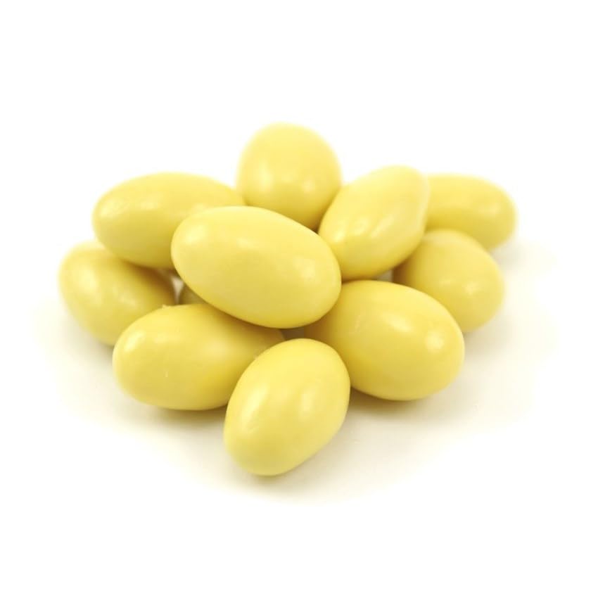 Lemon Creme Almonds - 5 Lb. Bag - Chocolate Lemon