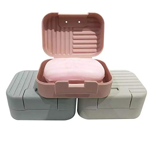 HOUSEHOLD CULTURE Spring Travel Portable Soap Dish Case Holder Container Box Outdoor Hiking Camping Nice Gifts(Set of 3 Pc) (B08MCCQ7KG) Amazon Price History, Amazon Price Tracker