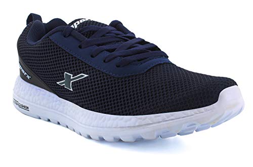 Image of SPARX Mens SM 414 | Enhanced Durability & Soft Cushion | Blue Walking Shoe - 8 UK (SM 414)