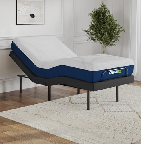 GhostBed Adjustable Bed Frame Power Base with Ultimate Memory...