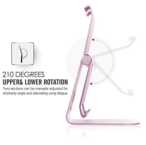 AKDSteel 270° Suporte giratório de alumínio dobrável suporte de mesa para tablet para Galaxy Tab Pro