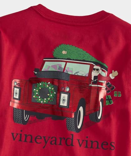 vineyard vines Boys' Santa Expedition Long-Sleeve Tee3