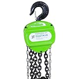 Der Kettenzug ist für den Förder- und Zugbetrieb bestimmt, für das Heben von Lasten.