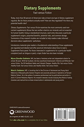 Dietary Supplements: Fact versus Fiction