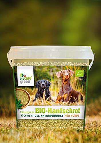 BIO- Hanfpresskuchen Bio-Hanfschrot für Hunde, 400 g Cover