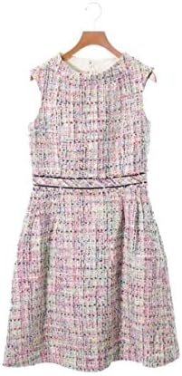 Amazon Co Jp Tocca トッカ ワンピース レディース 白xピンク等 ツイード 4 M位 中古 服 ファッション小物