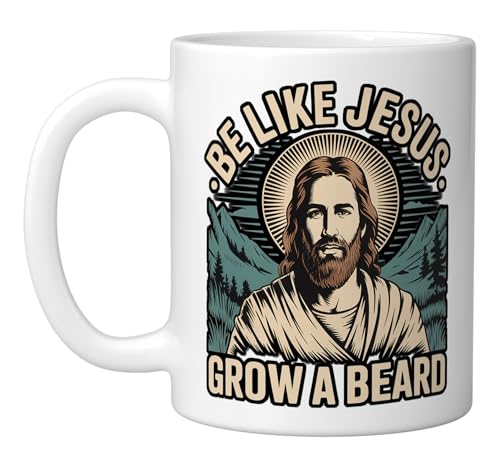 Be Like Jesus Grow A Beard Christian Facial Hair Jokes