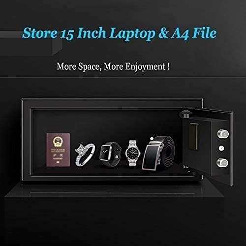 Coffre-fort électronique compact CLSDRZC à une porte avec pavé tactile et éclairage LED
