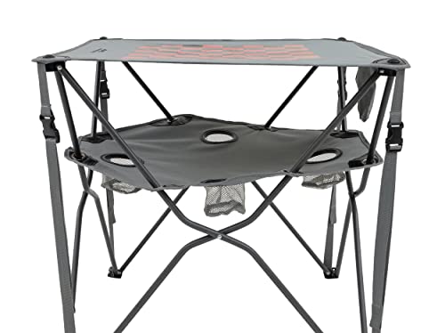 Alps Mountaineering Eclipse Table, Gray/Checkerboard #TOP2