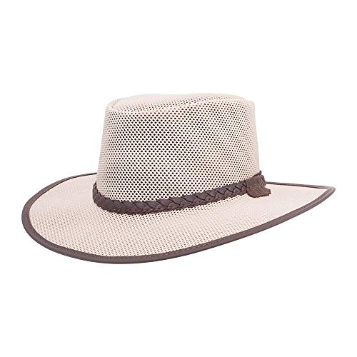 American Hat Makers Soaker Mesh Sun Hat for Men and Women - Outdoor Summer...
