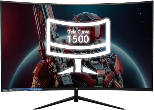 Monitor Curvo 23.6 Polegadas 100Hz Full HD LED – Tela 1500R, 1MS, 98% sRGB, HDMI/VGA, Adaptive Sync, Ajuste de Inclinação e Filtro de Luz Azul para Jogos e Home Office - Imagem 7
