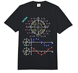 Unit Circle with Pi, Sine & Cosine for Maths & Physics Fans Comfort Colors Adult Heavyweight T-Shirt