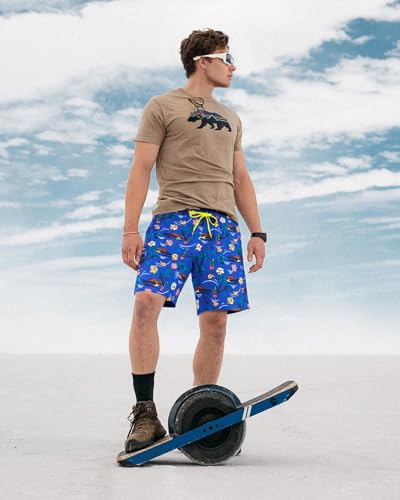 Image of SURF CUZ Mens Swim Trunks with Compression Liner Swim Shorts 7 inch Swimming Trunks Stretch 7 Inch Swim Suits Quick Dry