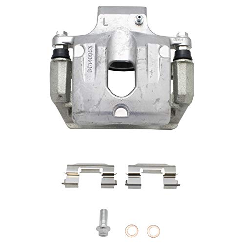 Image of TRQ Brake Caliper Set Compatible with 2004-2005 Buick Rainier 2006 Chevrolet SSR 2002-2005 Trailblazer GMC Envoy 2005 Isuzu Ascender 2002-2004 Oldsmobile Bravada Saab 9-7x