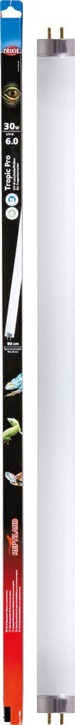 Trixie Tropic Pro 6.0 T8 UV B Fluorescent Tube, 30 Watt, 90 cm