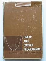 Linear and Convex Programming 0721697259 Book Cover