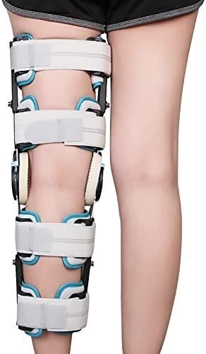 Rodilleras menisco y ligamento para Artritis Estrata de rodilla posterior a la operación, soporte de estabilización de fijación quirúrgica de rodilla con bisagras Soporte de fractura, ligamento lesion
