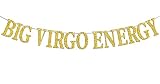 Big Virgo Energy Banner, Virgo Season August/Sept. Birthday Party Decor - 12...