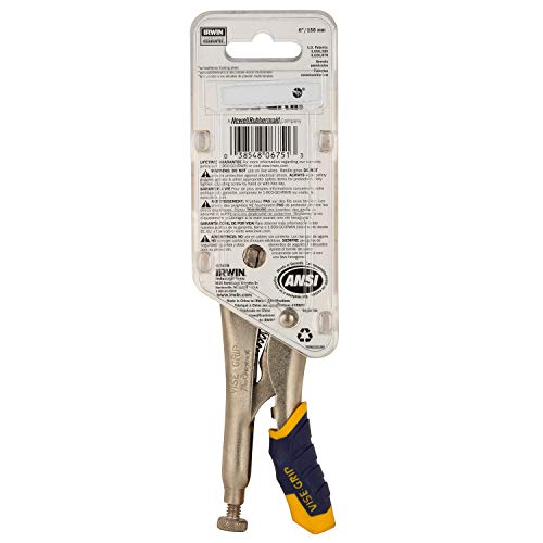 Irwin 14T 6Ln Fast Release 2-Inch Jaw Capacity 6-Inch Long Nose Locking Plier #TOP4