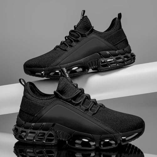 Men's Lightweight Athletic Sneakers, Breathable Mesh Running Shoes for Casual and Sports3