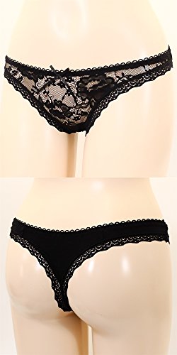 CATSelect 遠隔 ローター 付き ポケット ショーツ 静音 とびっこ セット Tバック セクシーランジェリー マイクロビキニ 極小 過激 下着 t18 黒 L - 画像2