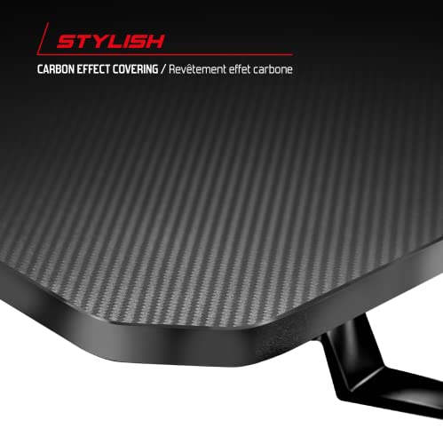 Bureau d'Angle Gaming de 160 cm pour créer un setup de streaming dans une chambre - 6