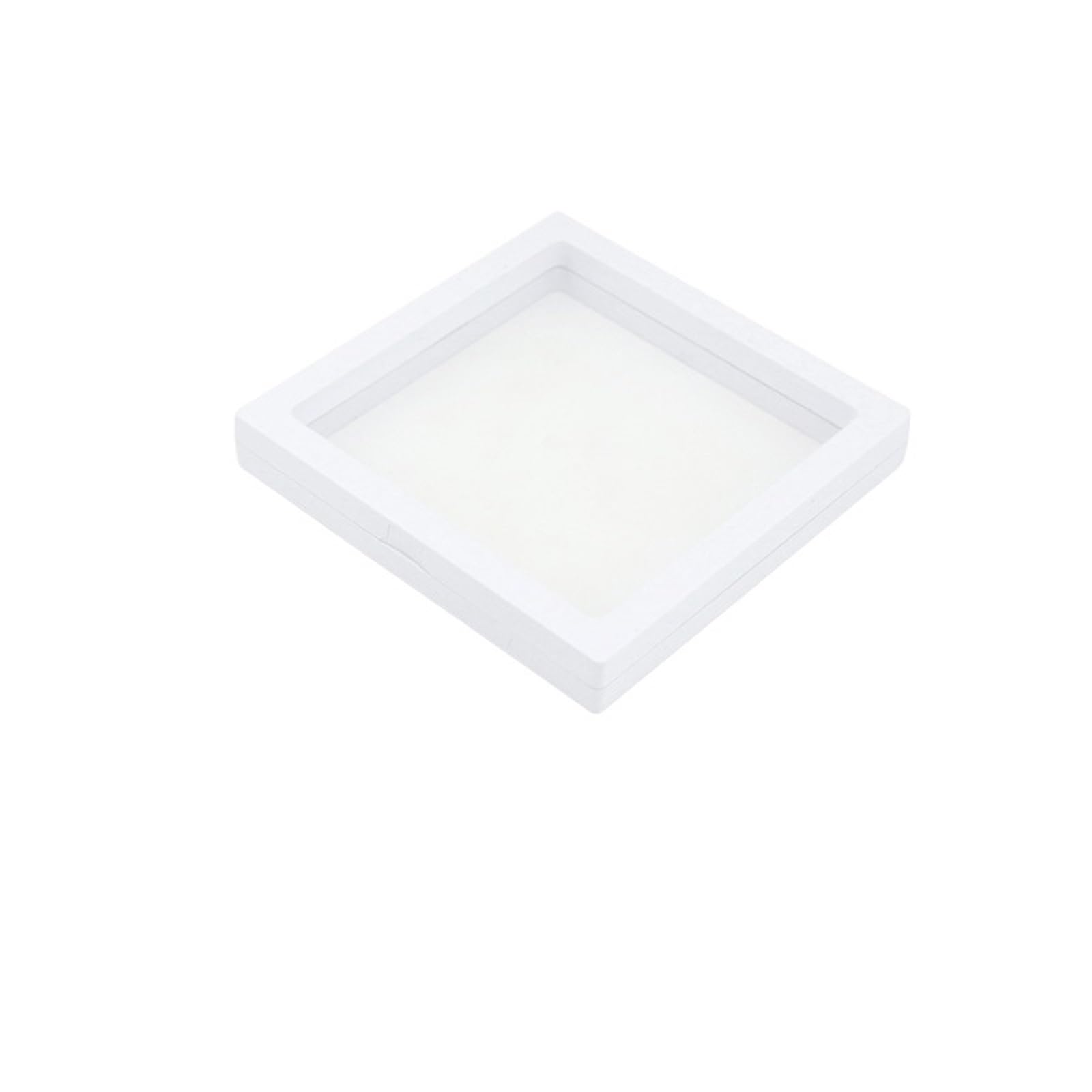 16pcs Bracelet Packaging Box 3D Pe Film Gemstone Membrane Display Holder Earring Ring Storage Case Jewelry Stand Floating Frame For Earring Necklace Bracelet(14cm)