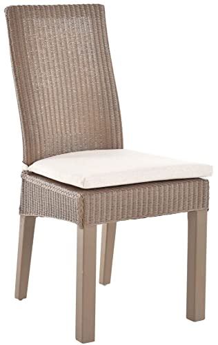 Esszimmer Loomstuhl Esszimmerstuhl Loom Holzrahmen Küchenstuhl mit Kissen (Mokka) Cover