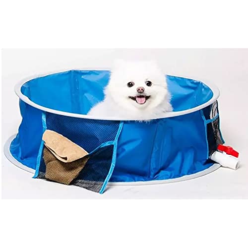 Coco Jojo Devesesport | Piscina para Perros 65 cm | Piscina para Mascotas | Plegable | Bañera al Aire Libre Cover