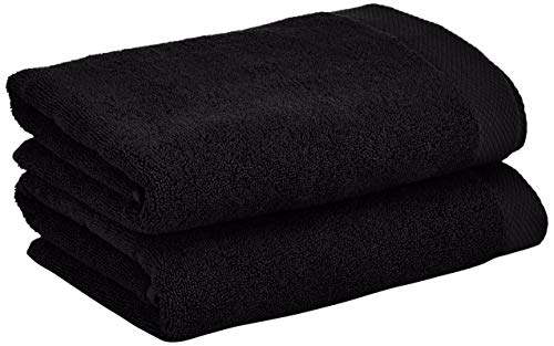 Heckett Lane Toalla de baño, Negro Noche, 60 x 110 cm Cover